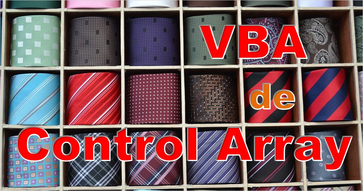 VBAでコントロール配列